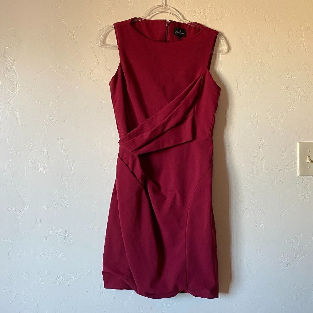 J. Mendel Paris Red Dress Size 8